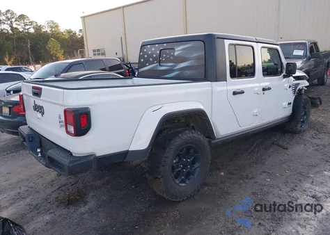 2023 Jeep Gladiator Willys 4X4 z USA, uszkodzony, nr VIN 1C6HJTAGXPL548617